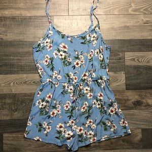 Forever 21, medium, floral romper